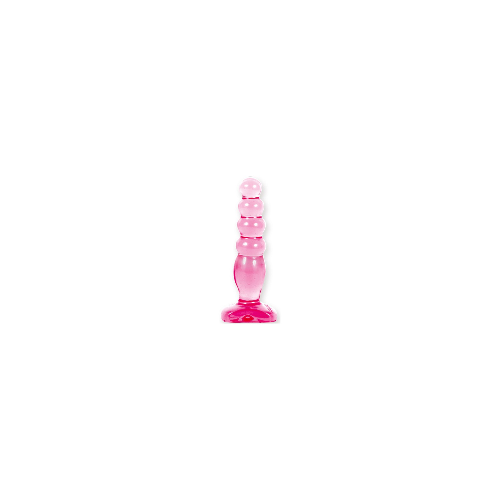 Crystal Jellies Anal Delight Butt Plug Pink