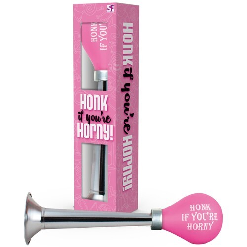 Tocador de Señal Honk If Your Horny - Accesorio Divertido para la Intimidad