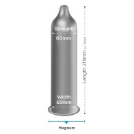 Preservativos EXS Magnum Talle Grande Pack de 12