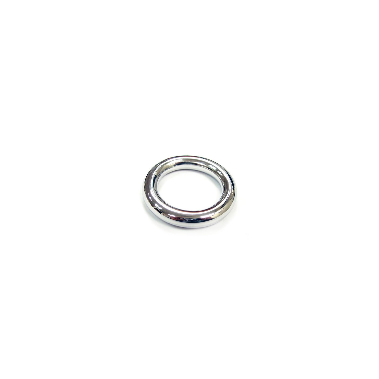 Rouge Stainless Steel Round Cock Ring for Enhanced Pleasure