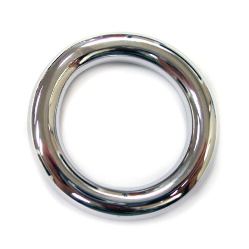 Rouge Stainless Steel Round Cock Ring for Enhanced Pleasure