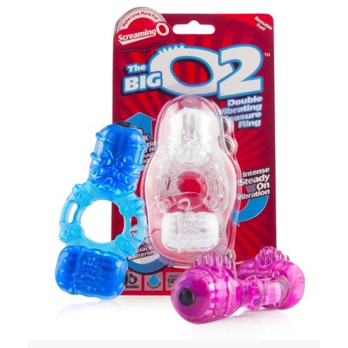 Screaming O The Big O2 Vibrating Cock Ring for Spicy Pleasure