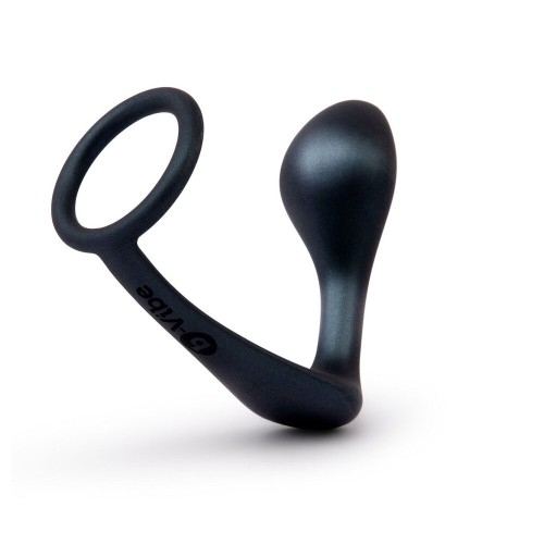 Anillo para el Pene y Plug Anal B-Vibe Ringer para Placer Dual