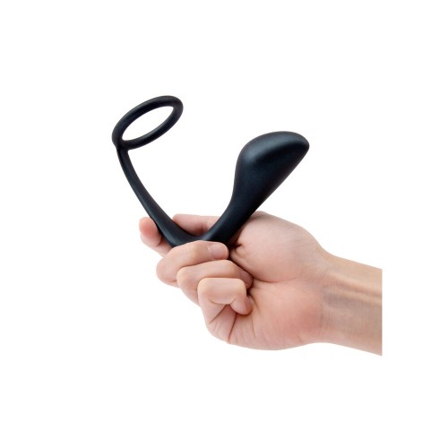 Anillo para el Pene y Plug Anal B-Vibe Ringer para Placer Dual