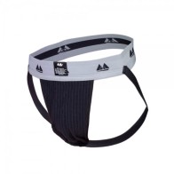 Jockstrap Negro con Banda de 2 Pulgadas Mediana