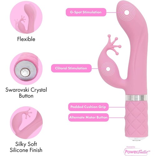 Vibrador Kinky de Pillow Talk para G-spot y Clítoris