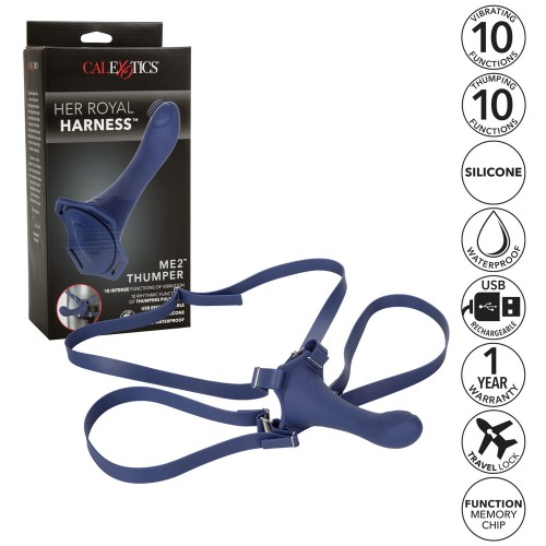 Arnes Her Royal Harness ME2 Thumper con Vibrador Recargable