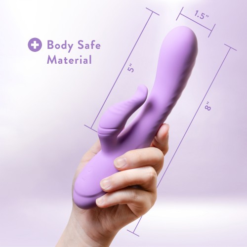 Vibrador Estimulador Dual Potente Blush Evelyn