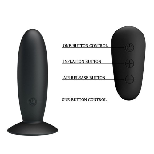 Mr Play Remote Control Vibrating Anal Plug with 12 Modes