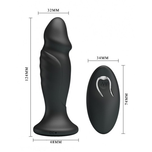 Mr Play Powerful Vibrating Anal Plug - Intense Pleasure