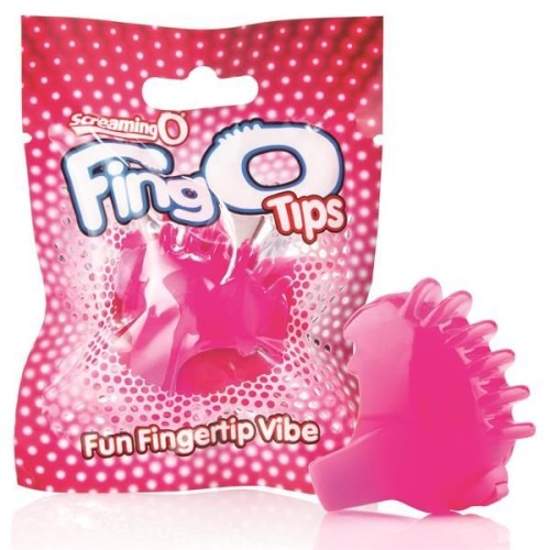 Vibrador de Punta de Dedo FingO Tips Screaming O para Parejas