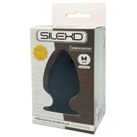 Silexd Premium Silicone Medium Butt Plug for Comfort and Exploration