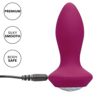 Plug Anal Vibrador Power Gem Crystal Probe para Juegos Anales