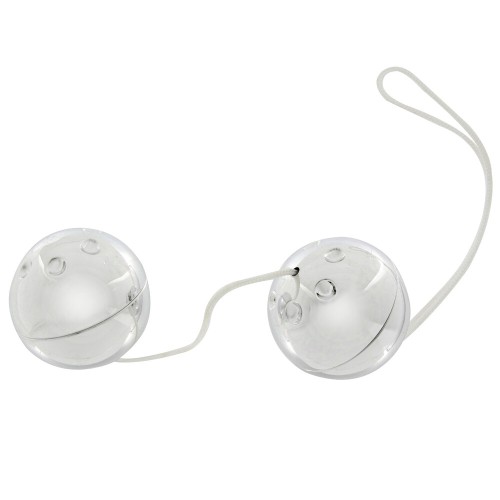 Silver Orgasm Balls for Discreet Pleasure