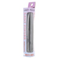 Lady Finger Mini Vibrator Black - Discreet Pleasure