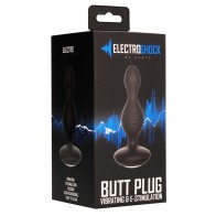 Buttplug Vibrante de Estimulación Eléctrica