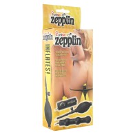 Zepplin Unisex Inflatable Vibrating Anal Wand for Exploration