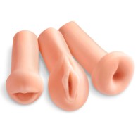 Pipedream Extreme All 3 Holes Masturbators for Ultimate Pleasure