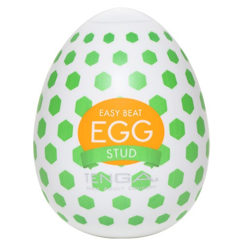 Tenga Stud Egg Masturbator for Ultimate Hand Job Pleasure