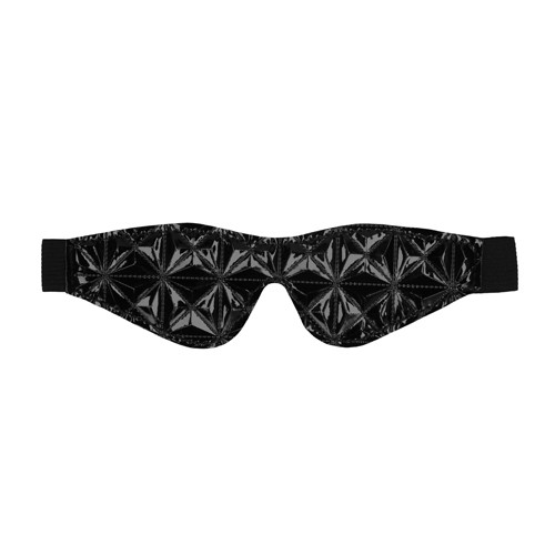 Ouch Black Luxury Eye Mask for Role Play Adventures