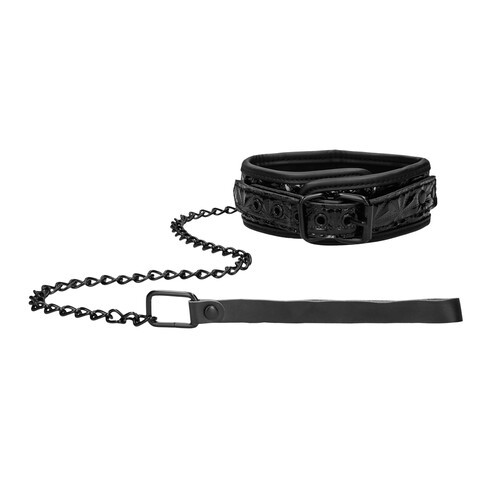 Ouch Luxury Collar With Leash