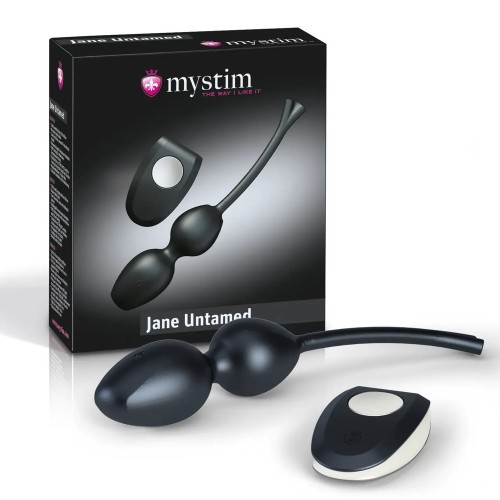 MyStim Jane Untamed E-Stim Love Balls with Vibration