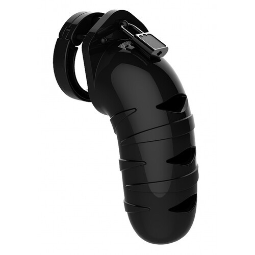 Man Cage 05 Black Male Chastity Cage 5.5 Inch