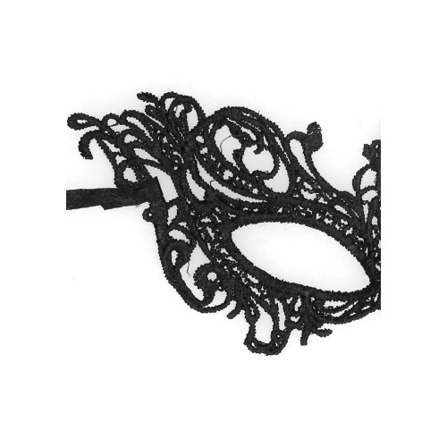 Ouch Royal Black Lace Mask - Elegant Mystery