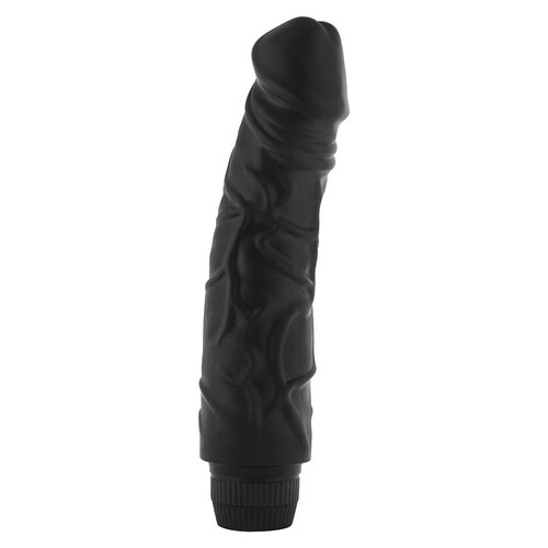 Vibrador de Pene Realista Negro para Sensaciones Máximas