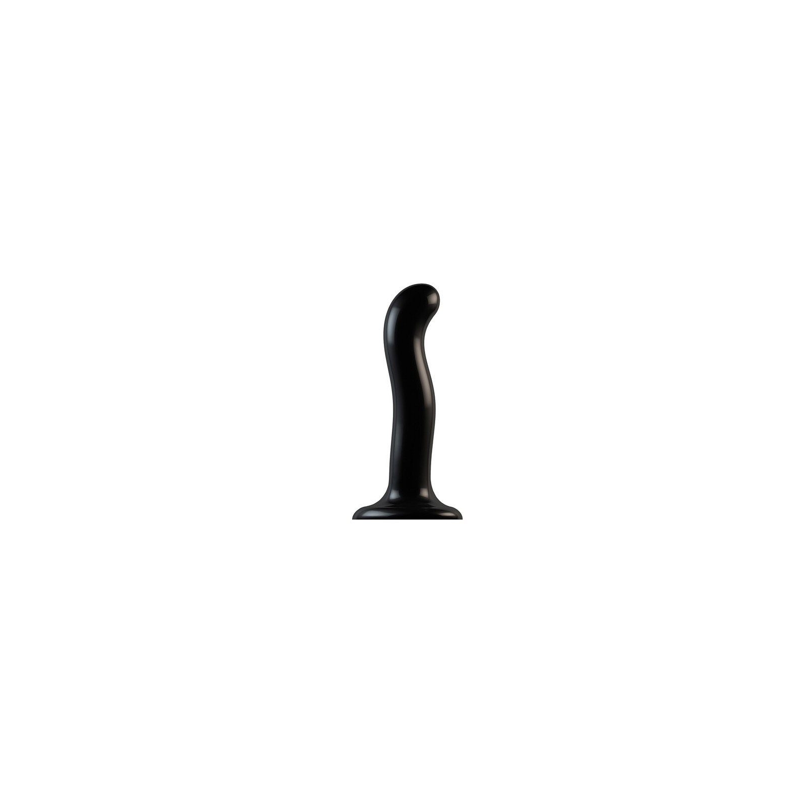 Dildo Curvo Negro Grande Strap On Me para Prostata y Punto G