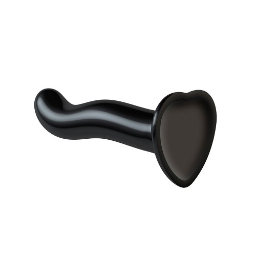 Dildo Curvo Negro Grande Strap On Me para Prostata y Punto G