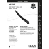 Nexus Bendz Vibrating Anal Probe for Ultimate Pleasure