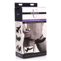 Dildo Doble Vibrador XR Power Pegger con Arnés de Silicona - Placer Compartido