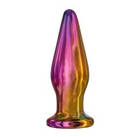 Glamour Glass Remote Control Tapered Butt Plug for Ultimate Pleasure