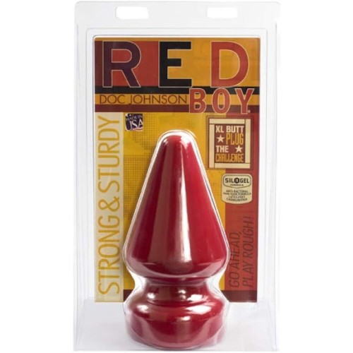 Red Boy The Challenge Butt Plug for Anal Pleasure