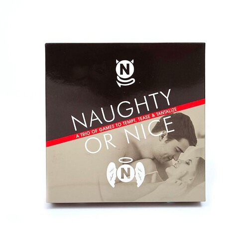 Naughty Or Nice Un Trío de Juegos para la Diversión de Parejas