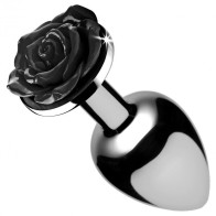 XR Booty Sparks Anal Plug - Large Black Rose Elegance