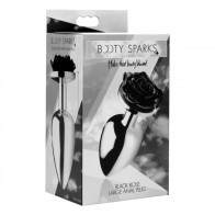 Plug Anal XR Booty Sparks - Grande Rosa Negra Elegancia