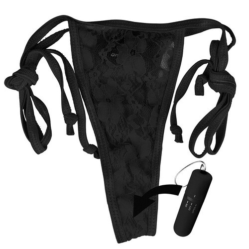 Vibrador de Panty Remote Control Charged Black Screaming O - Diversión Discreta y Juguetona