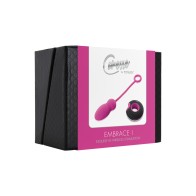 Huevo de Control Remoto ToyJoy Caresse Embrace para Placer Supremo