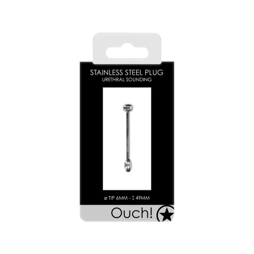 Plug de Acero Inoxidable Ouch