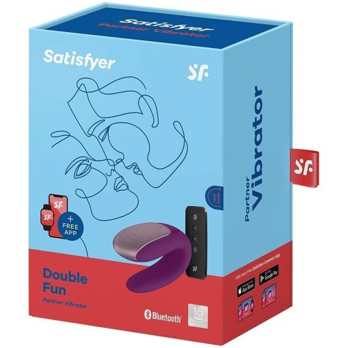 Satisfyer Partner Doble Diversión Juguete Vibrador