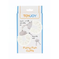 ToyJoy Furry Fun Wrist Cuffs for Couples Play