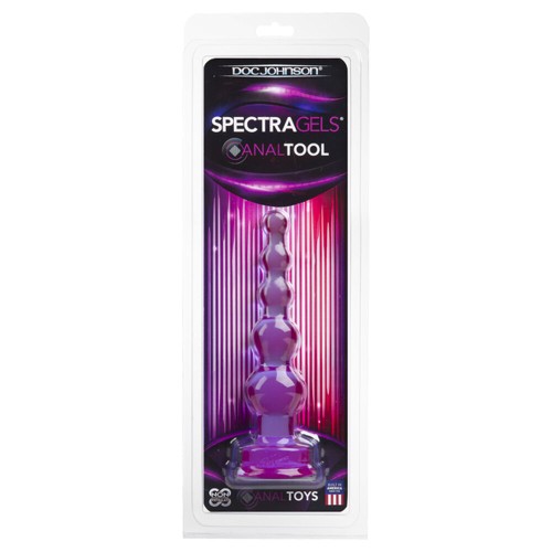 Spectragels Anal Probe Tool Purple for Pleasure