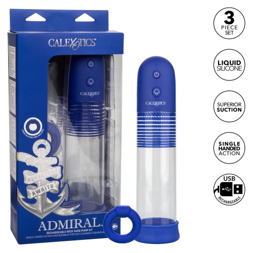 Admiral Rechargeable Pump Kit for Enhanced Pleasure