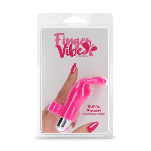 ToyJoy Bunny Pleaser Vibrador Recargable para el Dedo