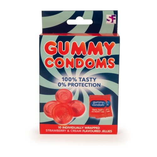 Gummy Condoms x10 | Tasty Fun | Sweet Treats