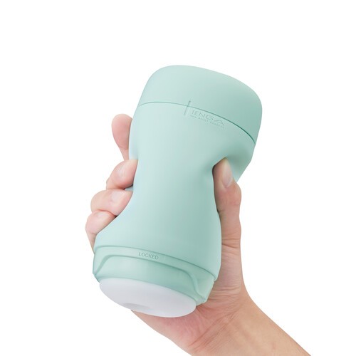 Tenga Puffy Mint Green Masturbator for Ultimate Pleasure