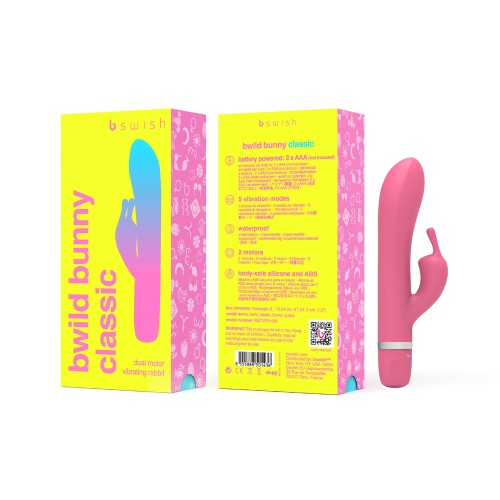 Vibrador Clásico Conejito Bwild