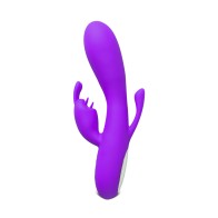 Double Bunny 12-Speed Silicone Vibe for Amplified Pleasure